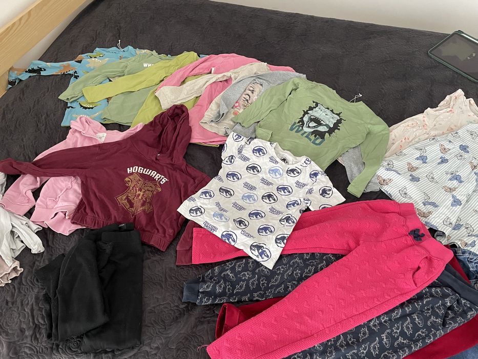 Paka ubran dla dziewczynki 122 H&M Sinsay