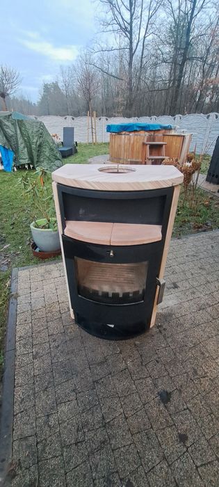 Piec kominkowy kominek koza 6,5 KW