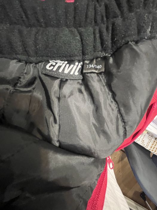 Spodnie narciarskie dziewczęce Crivit 134/140