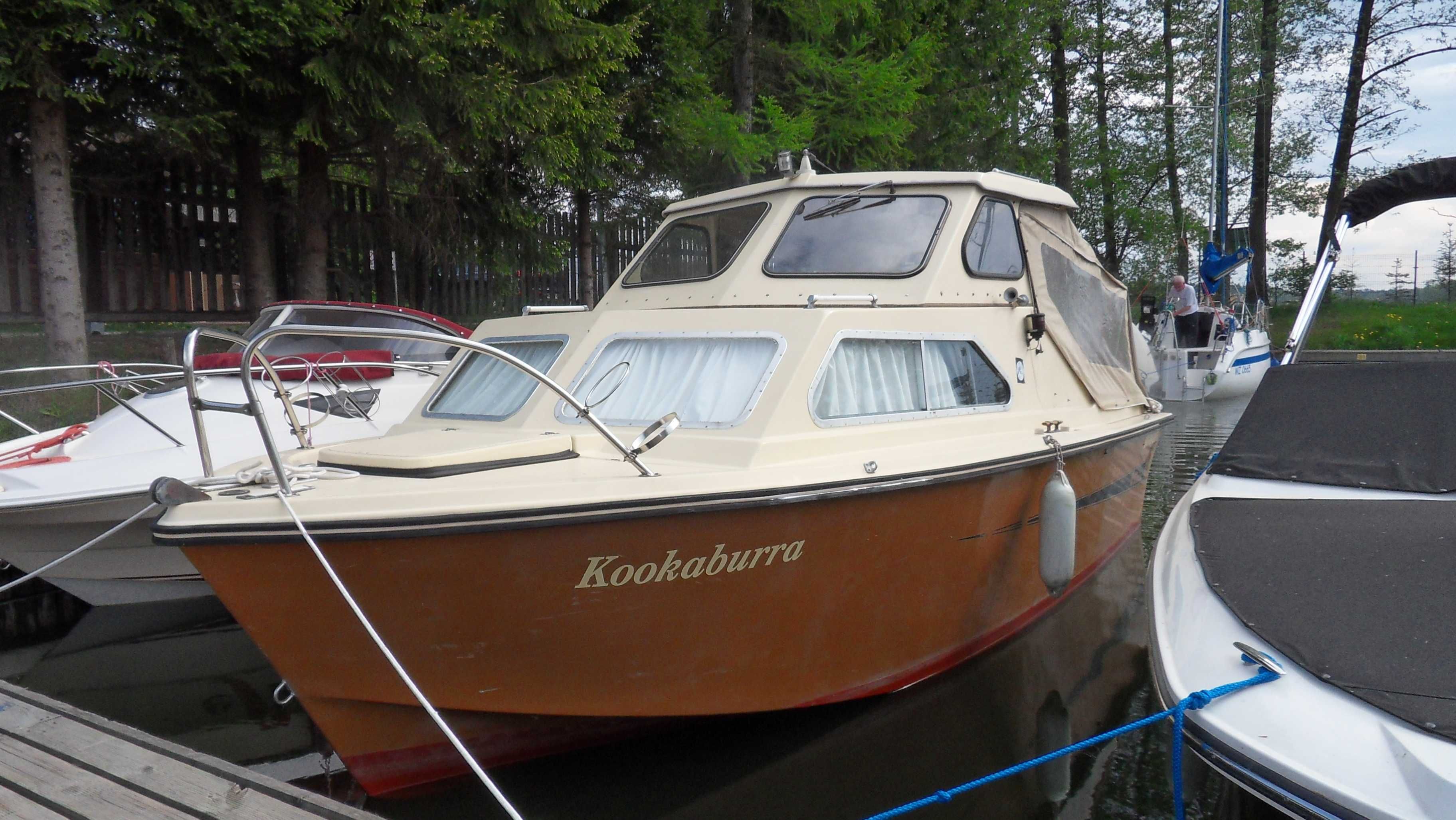 Motorówka Shetland typu "hausboot"