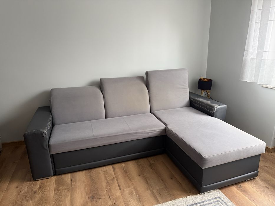 Narożnik z funkcją spania