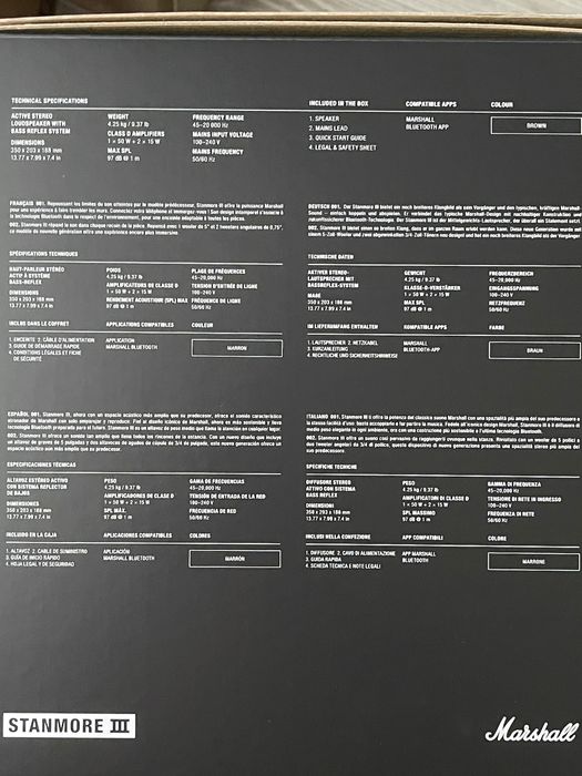 Marshall Stanmore 3 III