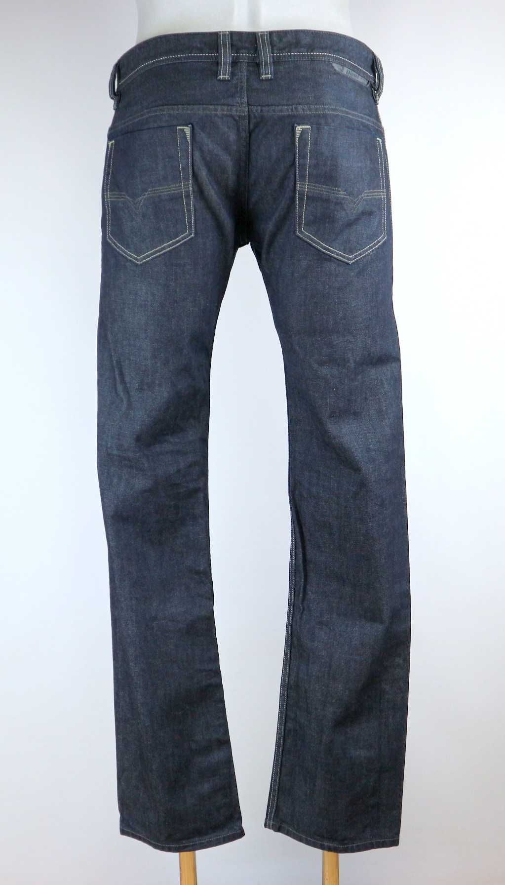 Diesel Safado Regular Slim spodnie jeansy W31 L32 pas 2 x 43 cm
