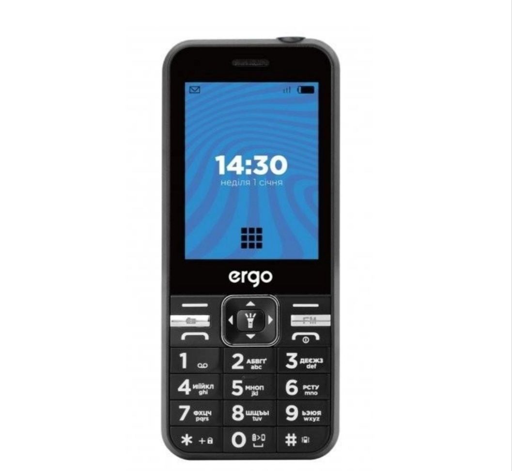 Мобільний телефон Ergo E281 Dual Sim Black