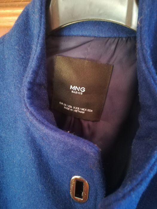 Casaco da Mango em azul