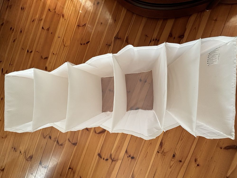 Ikea - bielizniarka materialowa do zawieszenia w szafie