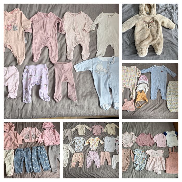 MAXI PAKA Ubranek dla Dziewczynky 0-9 miesięcy