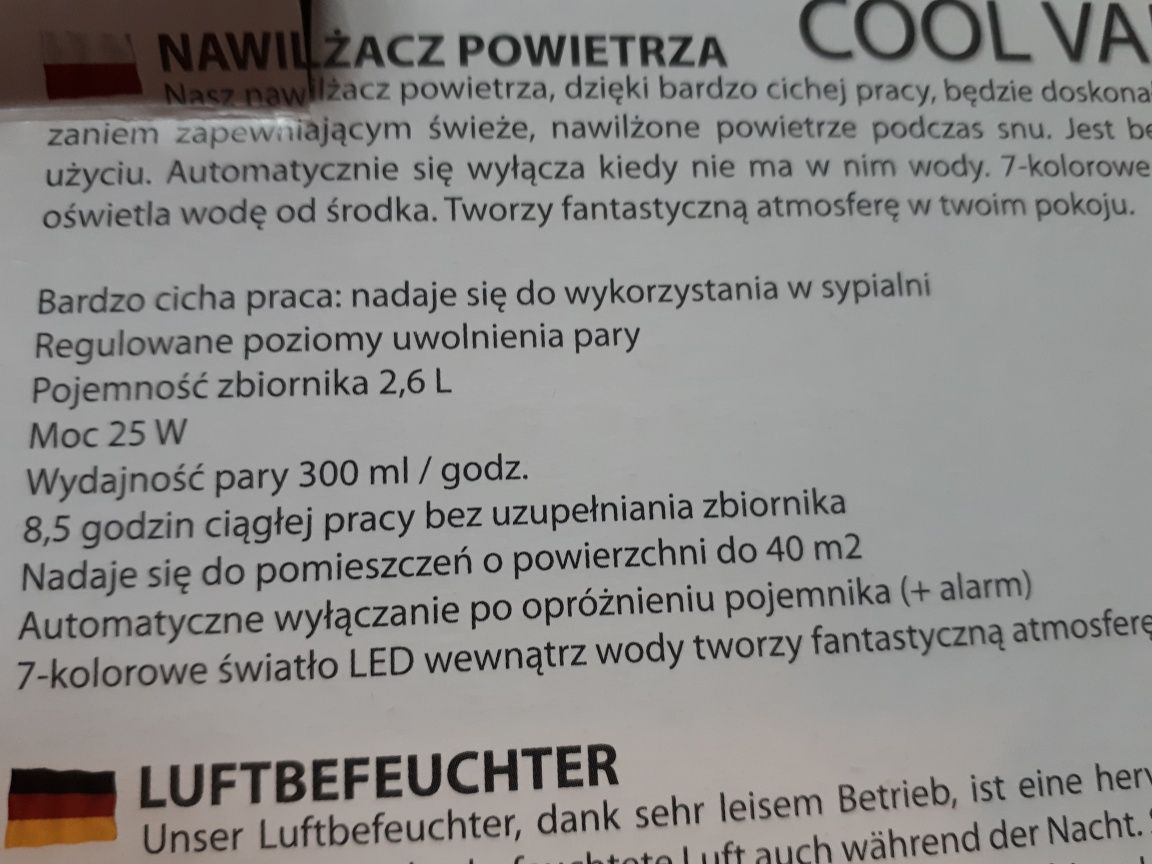 Nawilżacz powietrza