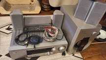 Amplituner Philips FR 966 wraz z kolumnami Philips