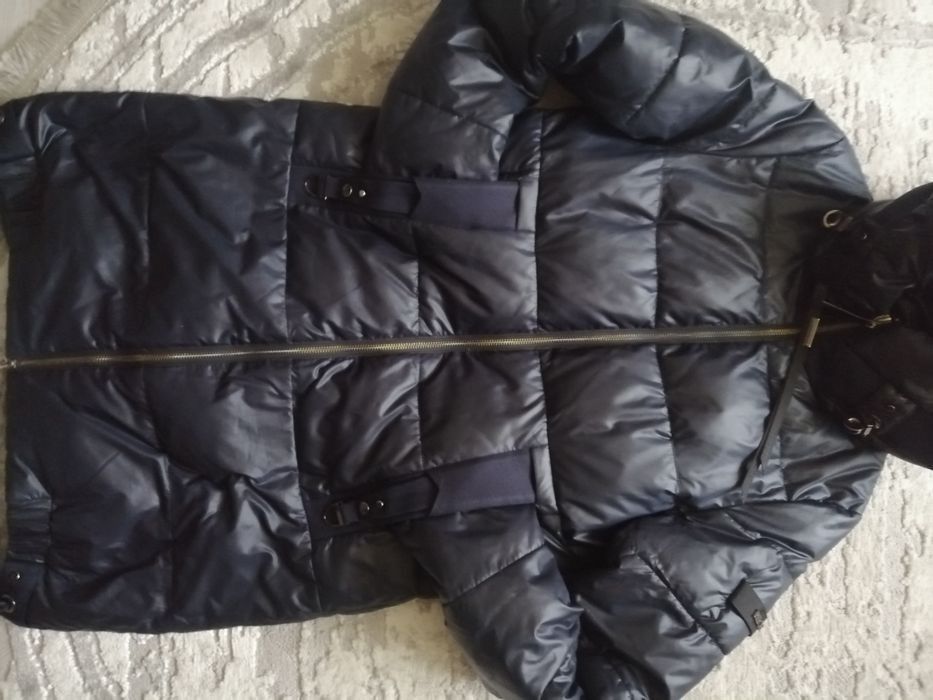 Курточка зимова якісна темно синього кольору