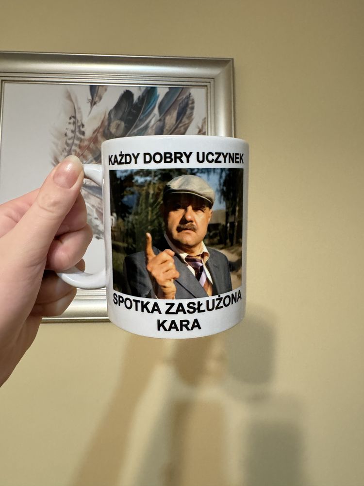 Kubek ceramiczny z motywem z serialu Ranczo nowy 330 ml