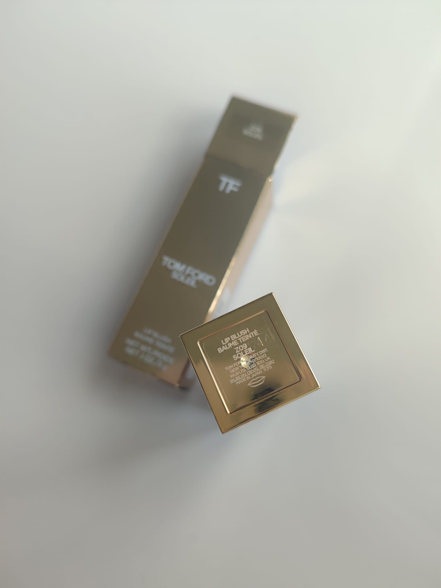 Tom Ford Lip Blush Baume Teinte Z09 Soleil pomadka zmieniająca kolor