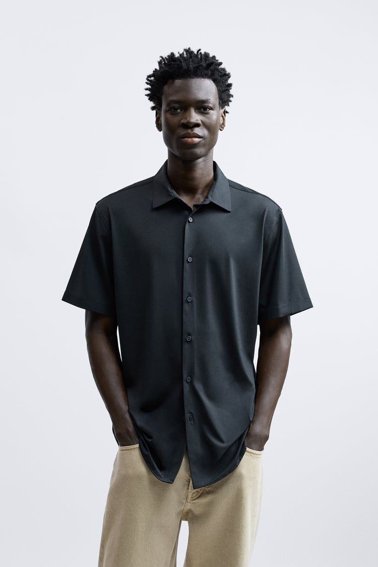 Zara Camisa homem elastica tamanho S