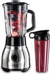 Blender kielichowy Russel Hobbs stal nierdzewna 2w1 szklany