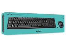 LOGITECH Zestaw MK270 Klawiatura US + Myszka + Odbiornik NOWE