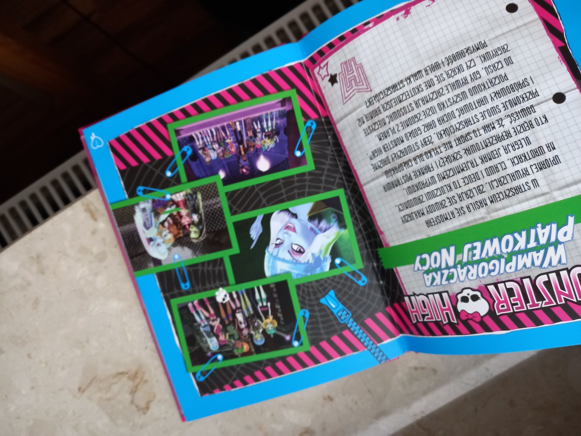 Monster High "Wampigorączka sobotniej nocy" Płyta DVD i książka