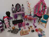 Dodatki akcesoria mebelki,buty,ubranka  ever after high, barbie