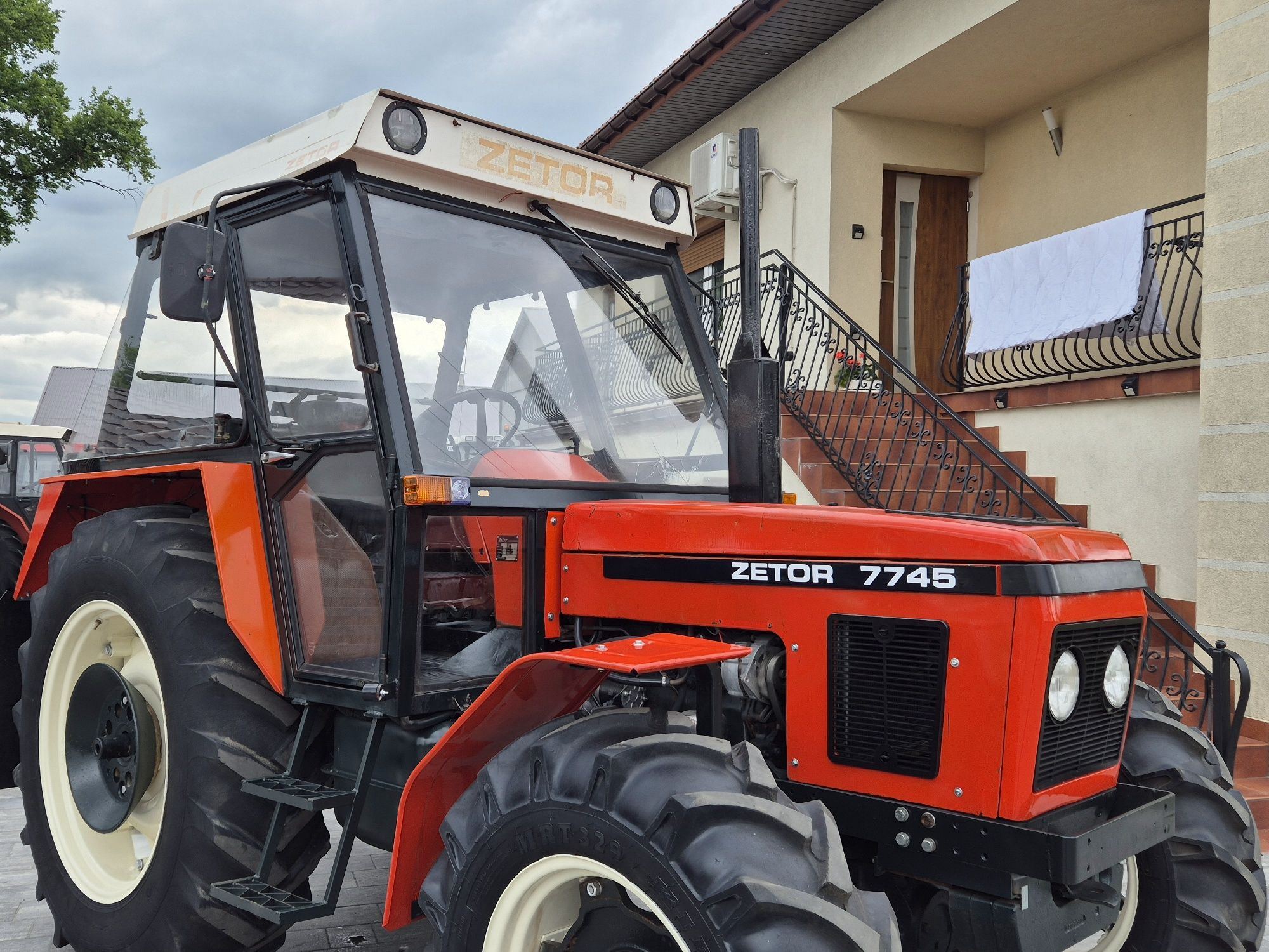 #Zetor 7745\•\Stan Dobry\•\Oryginał\•\Wersja Exportowa\•\1989 Rok#