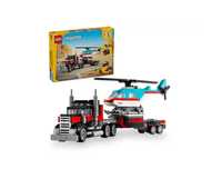 HIT LEGO Creator Ciężarówka z platformą i helikopterem 31146