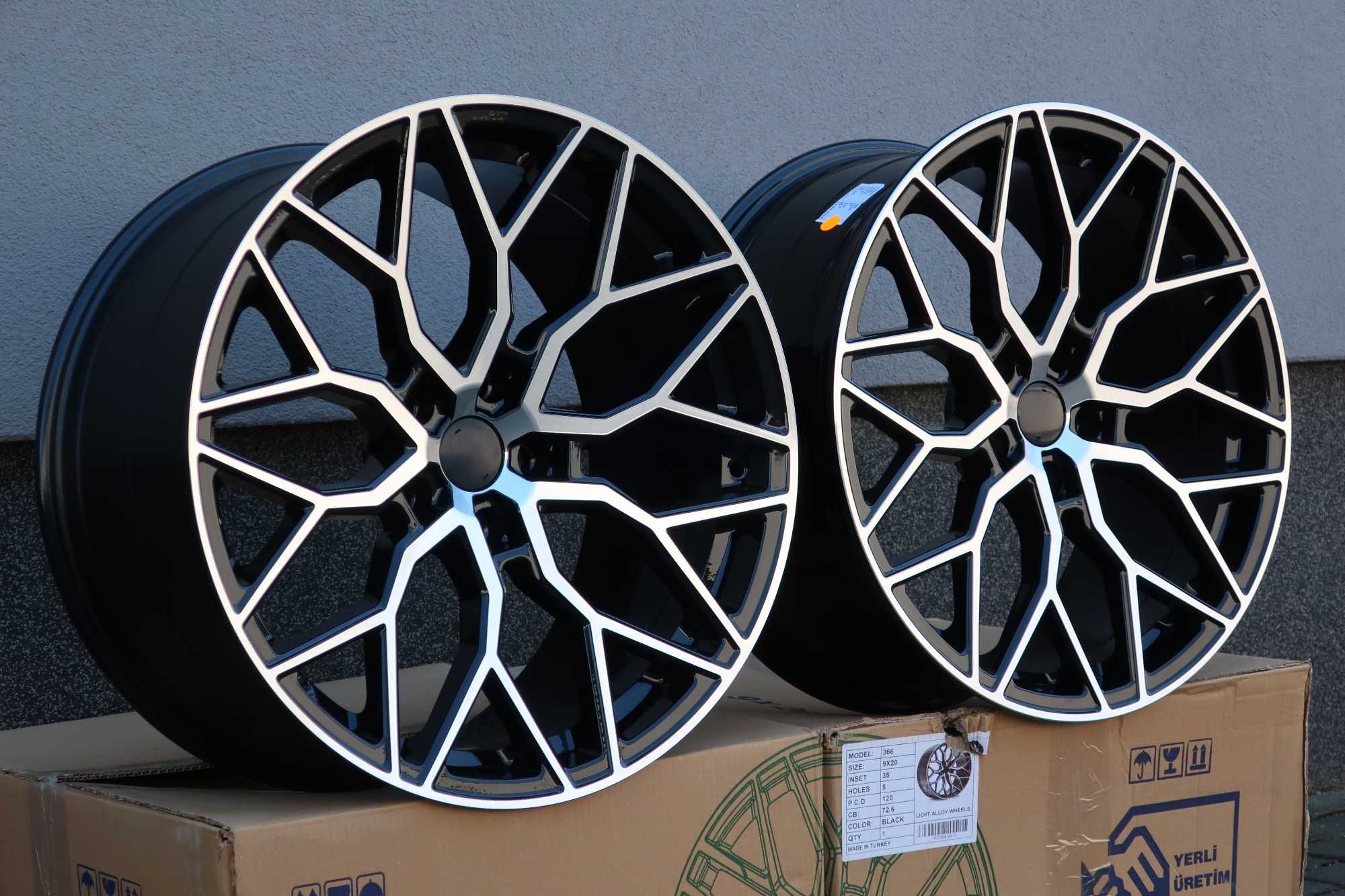 alu felgi 20 5x120 concave JR ARCEO 9/10J BMW F10 F11 F12 F13 F14