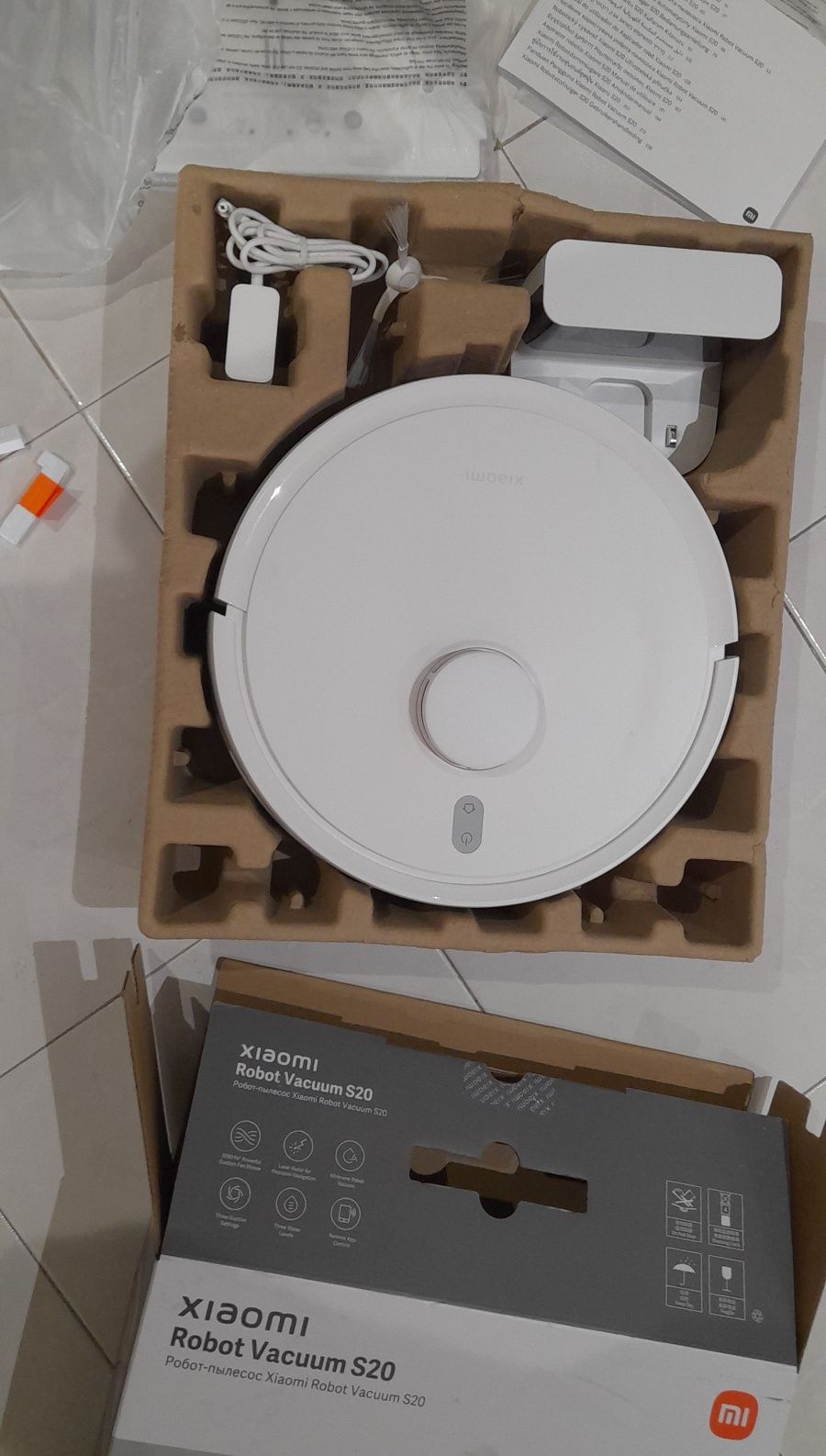 Xiaomi Robot Vacuum S20 Branco
5000 Pa
Navegação laser LDS
Múltiplos