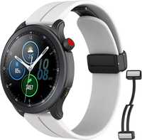 MoKo Pasek kompatybilny z Samsung Galaxy Watch 3 45 mm biały