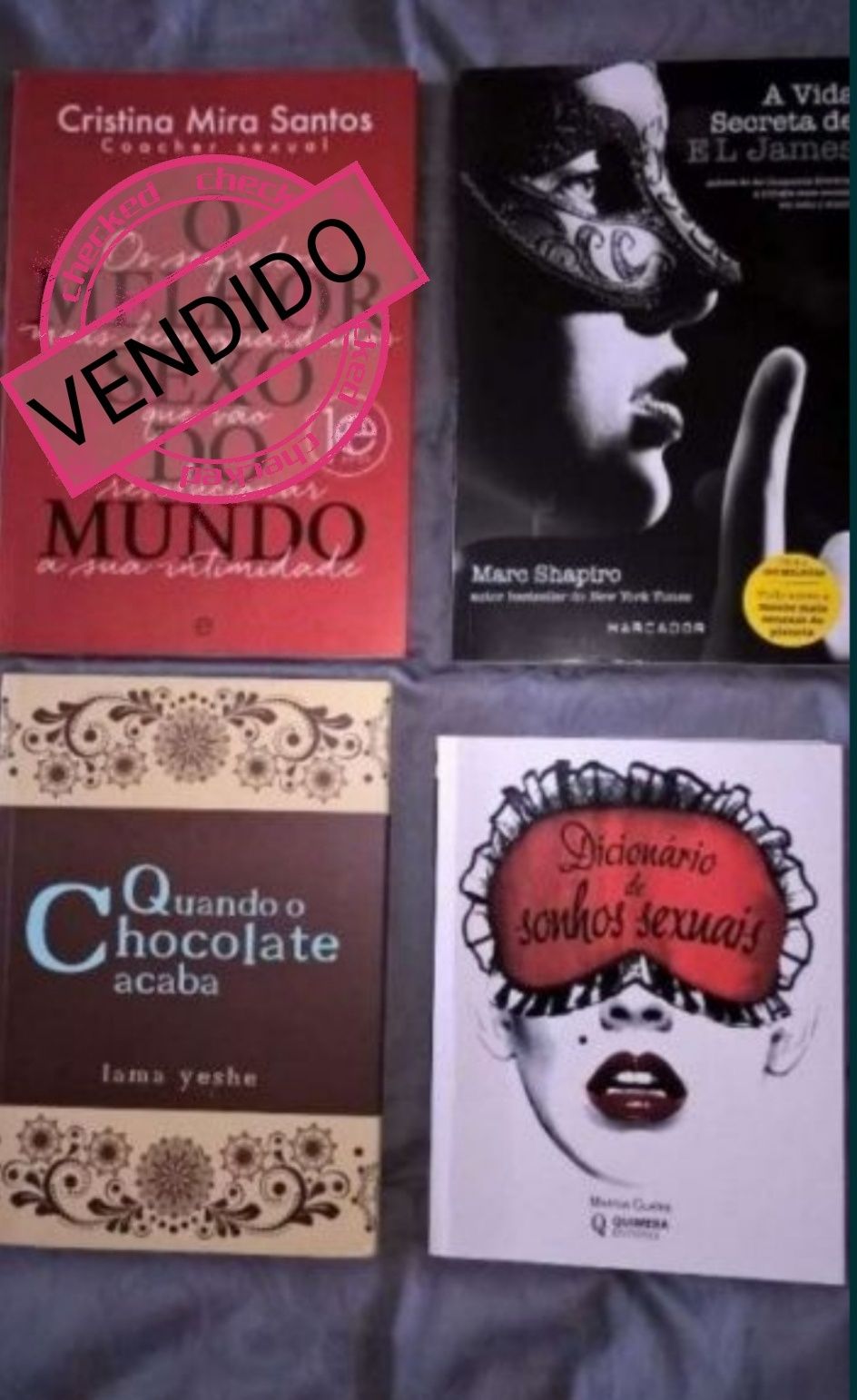 Livros literatura, auto-ajuda, esoterismo como novos