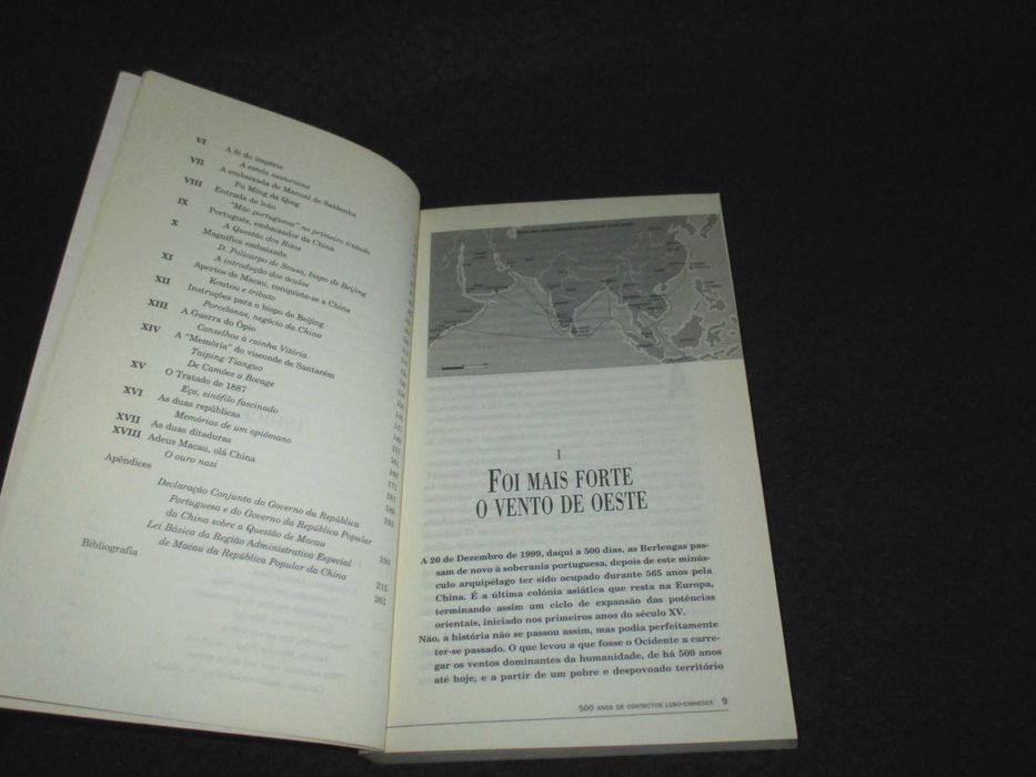 Livro 500 Anos de Contactos Luso-Chineses Fernando Correia de Oliveira