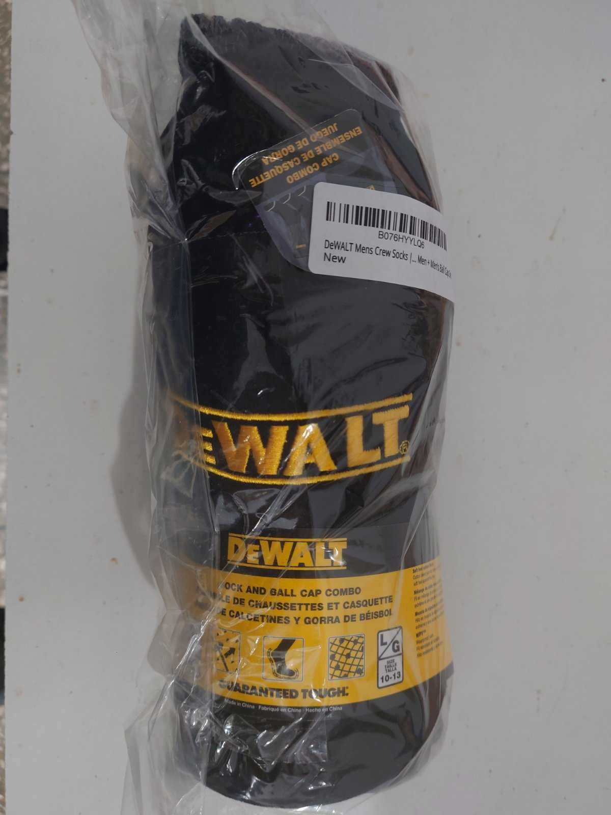 Кепка + носки Dewalt продажа только комплектом
