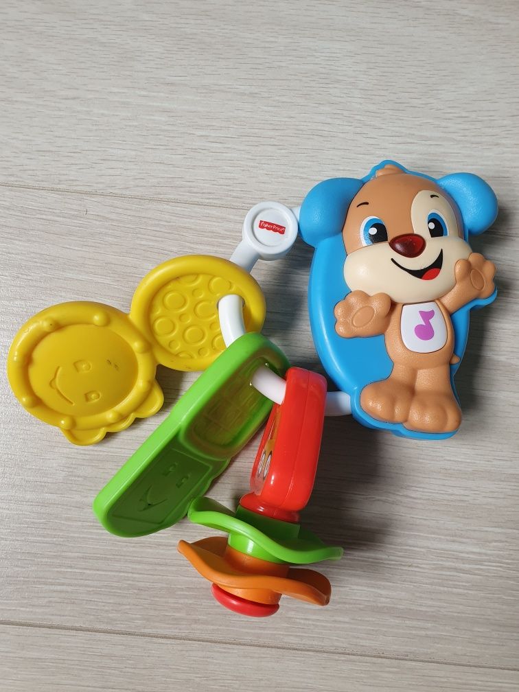 Fisher Price, zabawka interaktywna, zestaw Kluczy