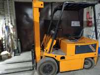 Elektryczny wózek widłowy Balkancar / Bułgar EV717 #tani #prosty