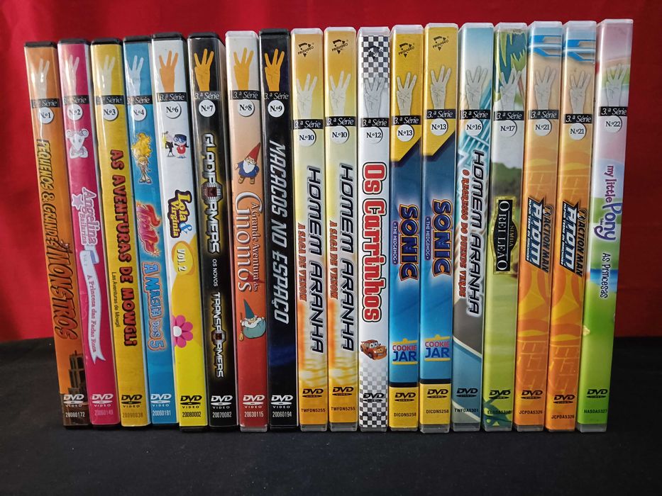 Filmes DVD coleção Sol 42 unidades