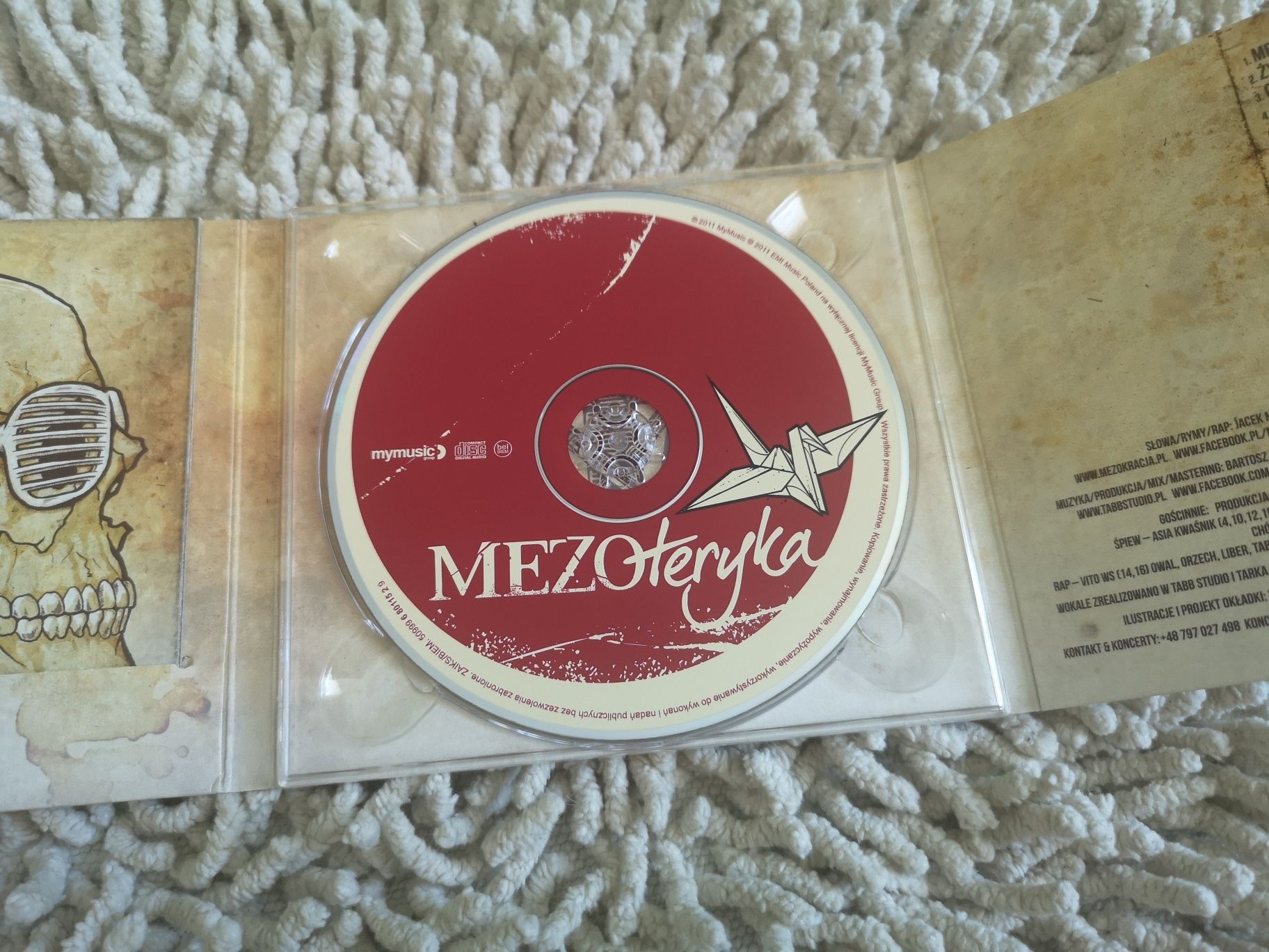(CD) Mezo - Mezoteryka | 2011 | Ascetoholix, Doniu, Kris, Liber, Owal