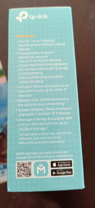 Мобільний маршрутизатор tp-link m7350