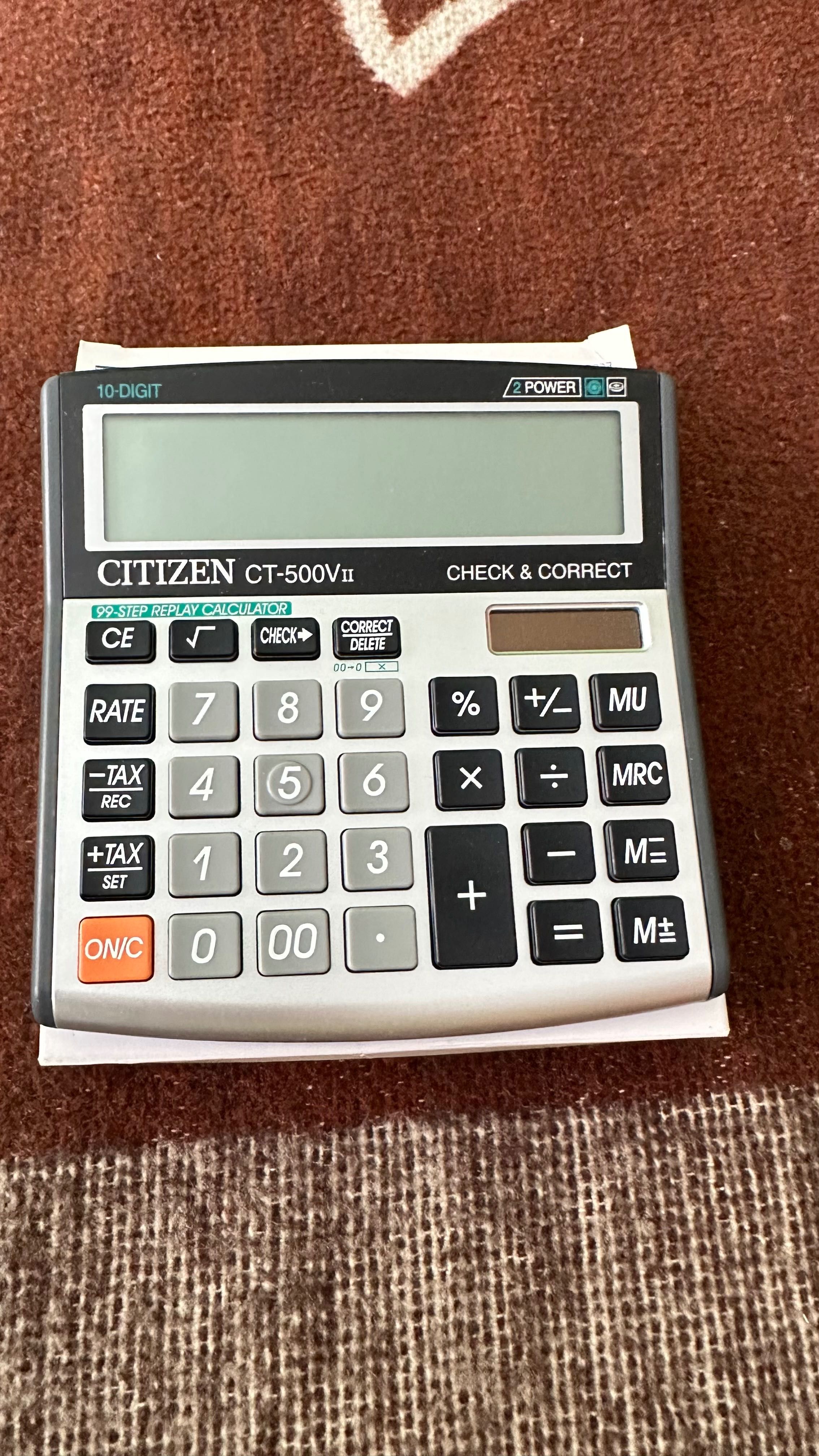 Kalkulator Citizen CT-500VII 10-digit [nowy]