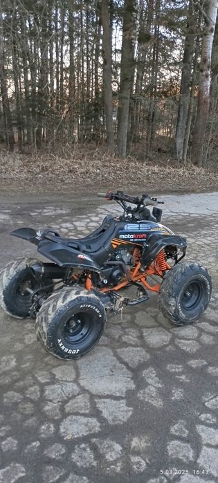 Quad 125 1+1 stan prawie idealny