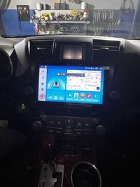 Магнітола Toyota Highlander ,CarPlay,8 ядер, Q-Led екран ,слот під SIM
