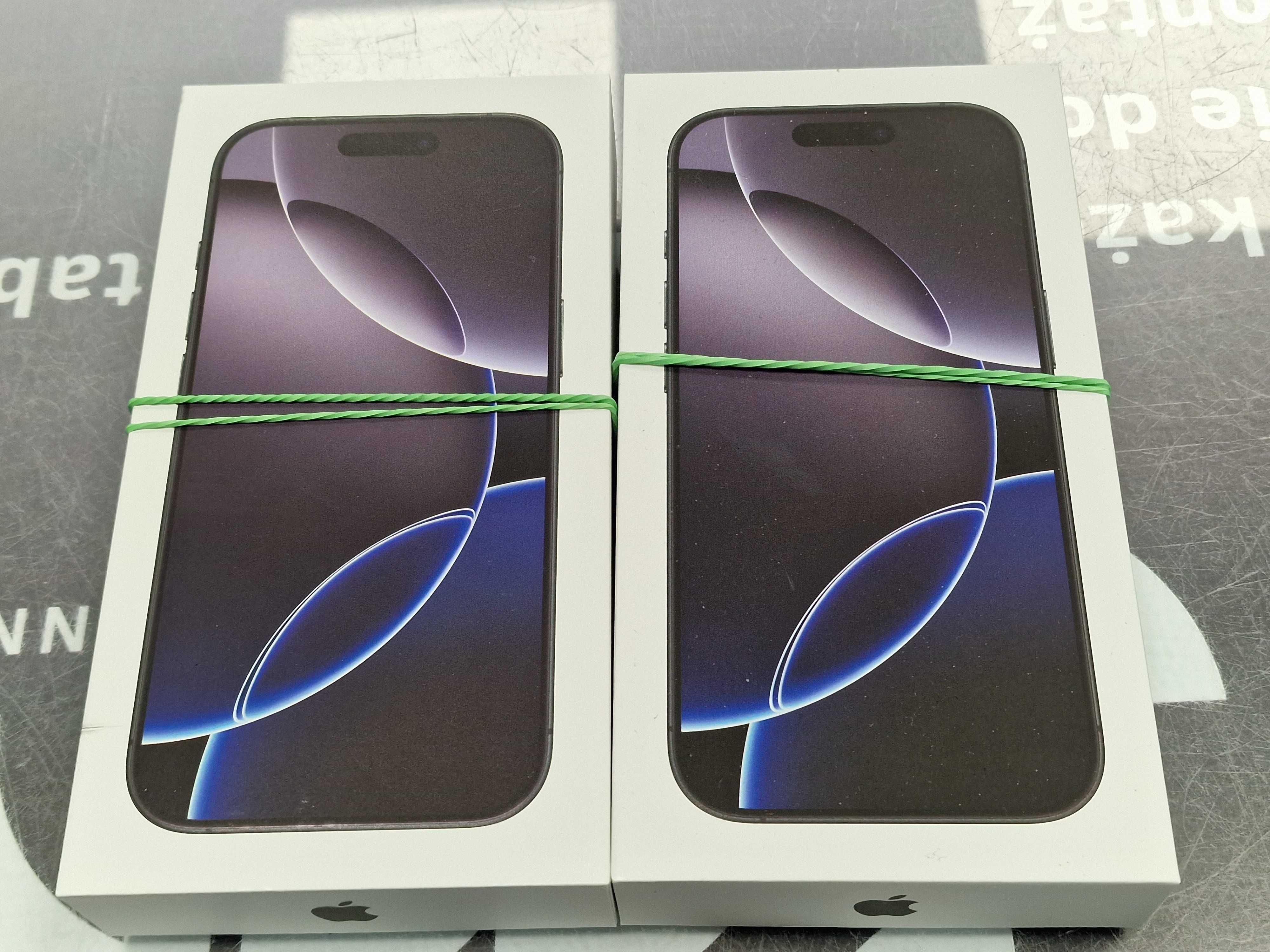 PL! Iphone 16 PRO 256GB/ Black Titanium/ A3293/ GW12/ BEZ RAT!