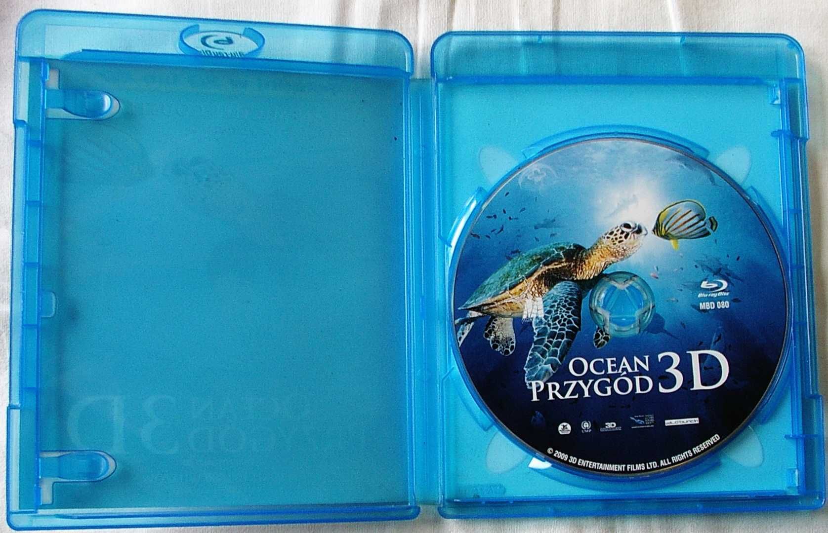 OCEAN PRZYGÓD 3D i 2D Blu-ray - Jean Michel Cousteau