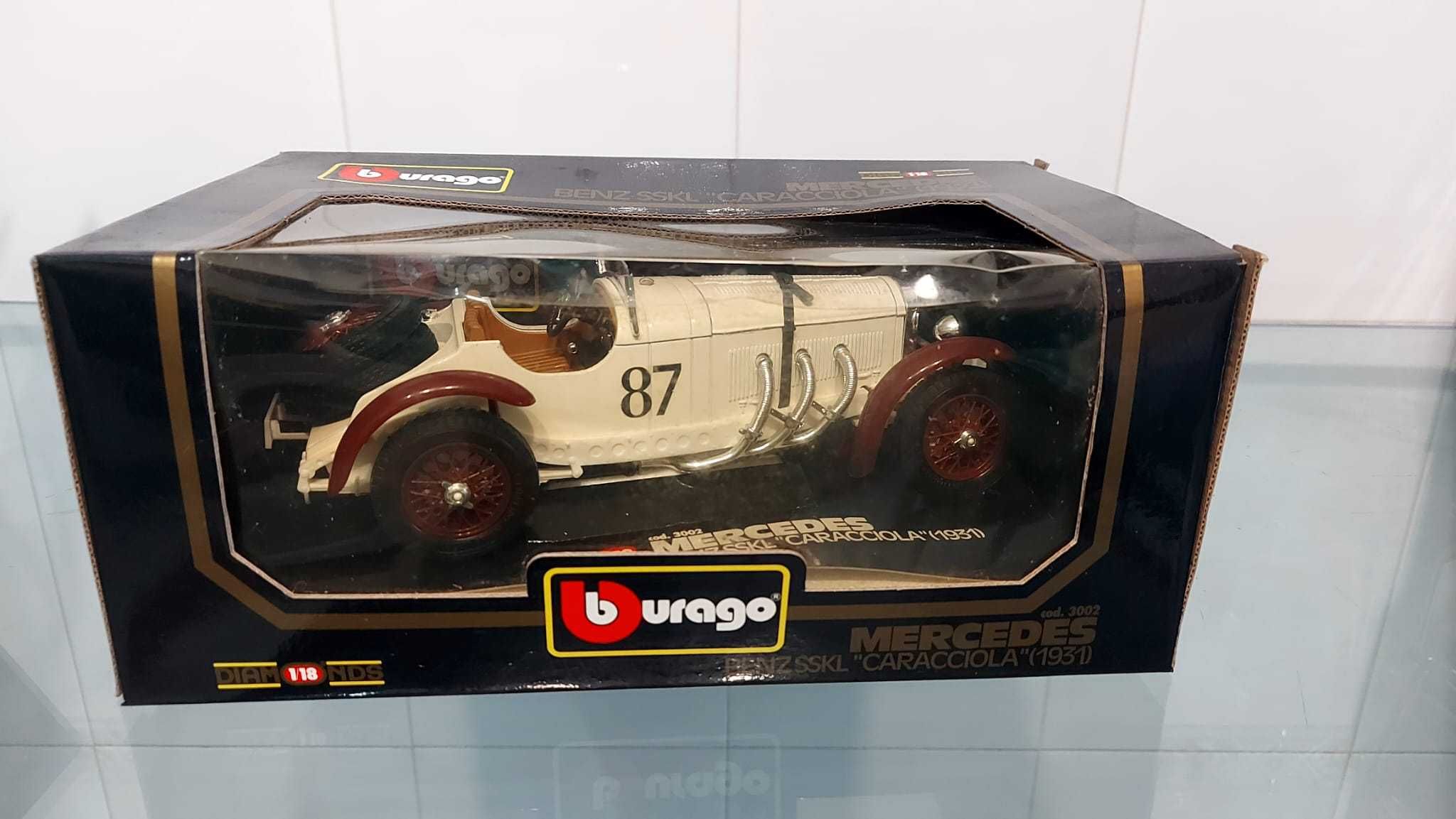 Burago Mercedes Benz "Caracciola" 1931 1/18