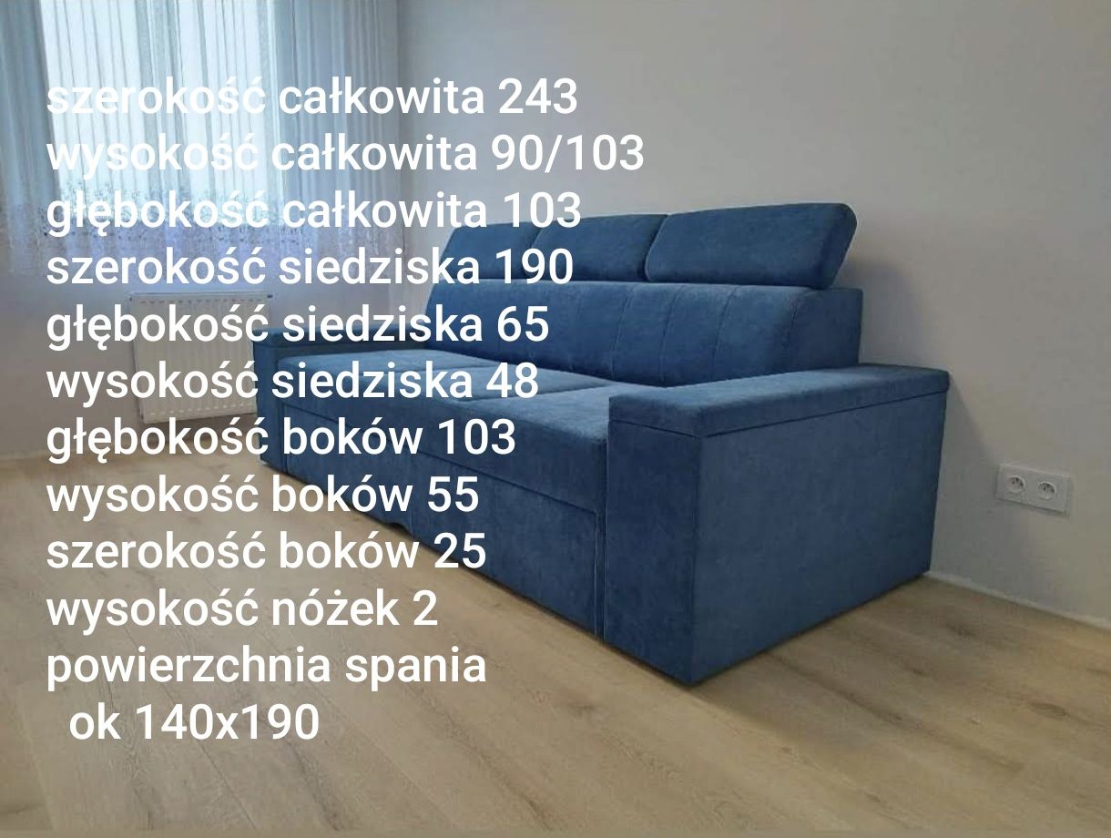 Kanapa / sofa  Tim z funkcją spania