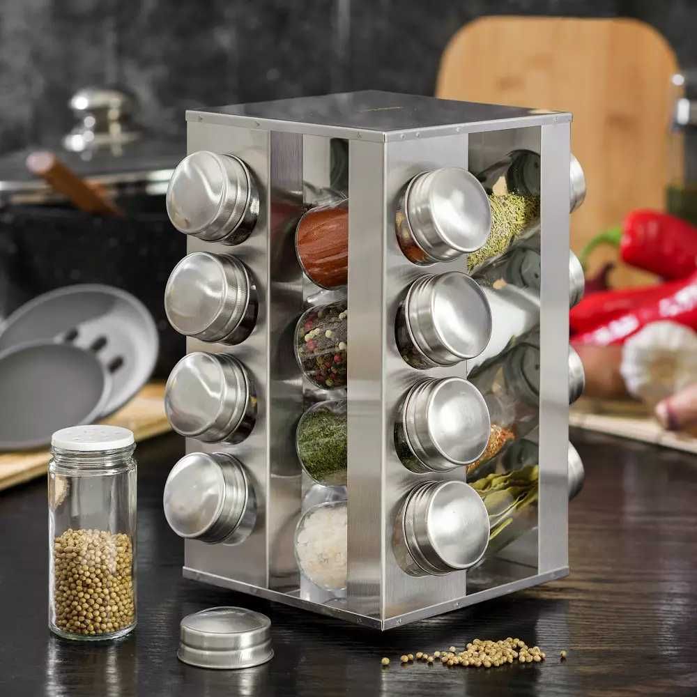 Набор для специй 16 шт.на вращающейся подставке Spice Carousel
