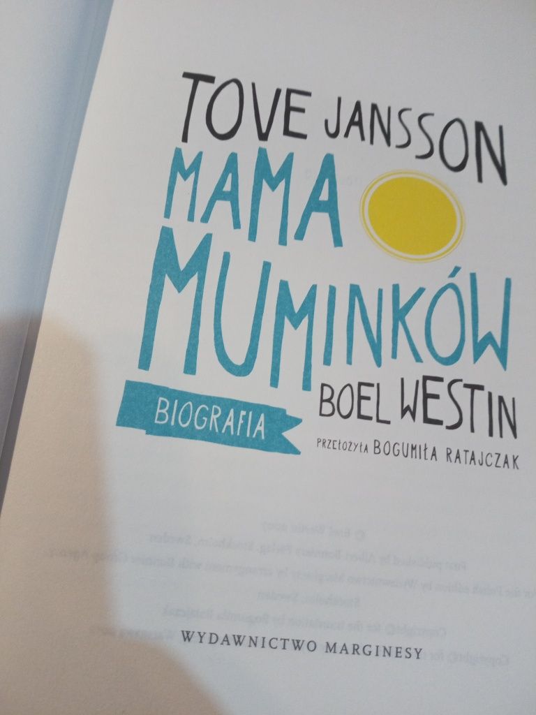 Tove Jansson Mama Muminków - Boel Westin