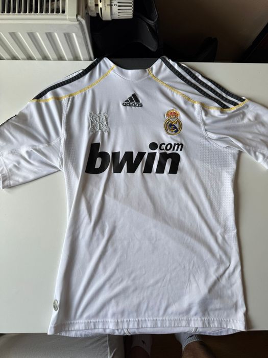 Oryginalna koszulka Realu Madryt z sezonu 09/10 z nadrukiem Ronaldo 9