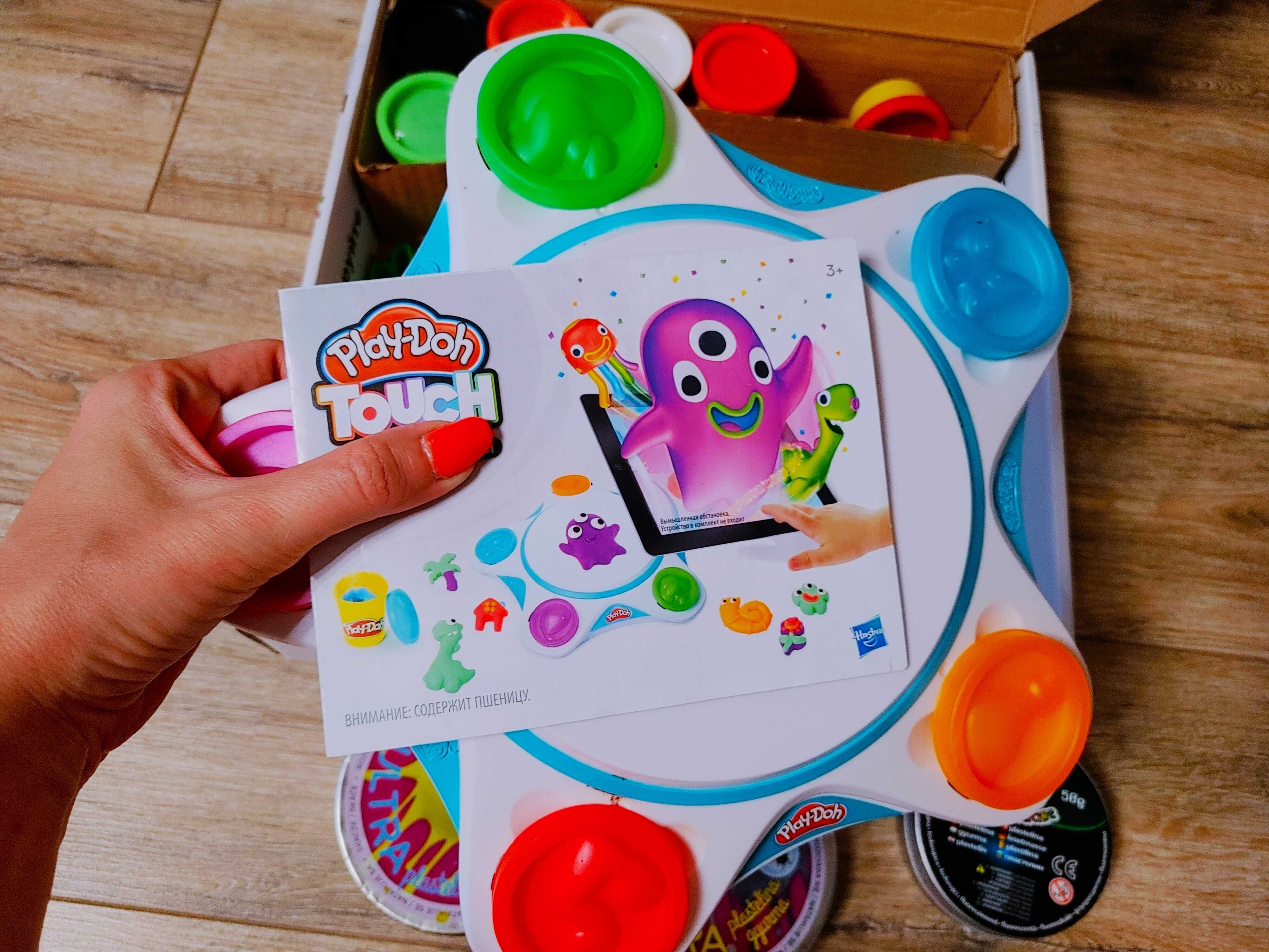 Zestaw Ciastolina Play-Doh Touch C2860 + 3x ultra plastelina Okazja