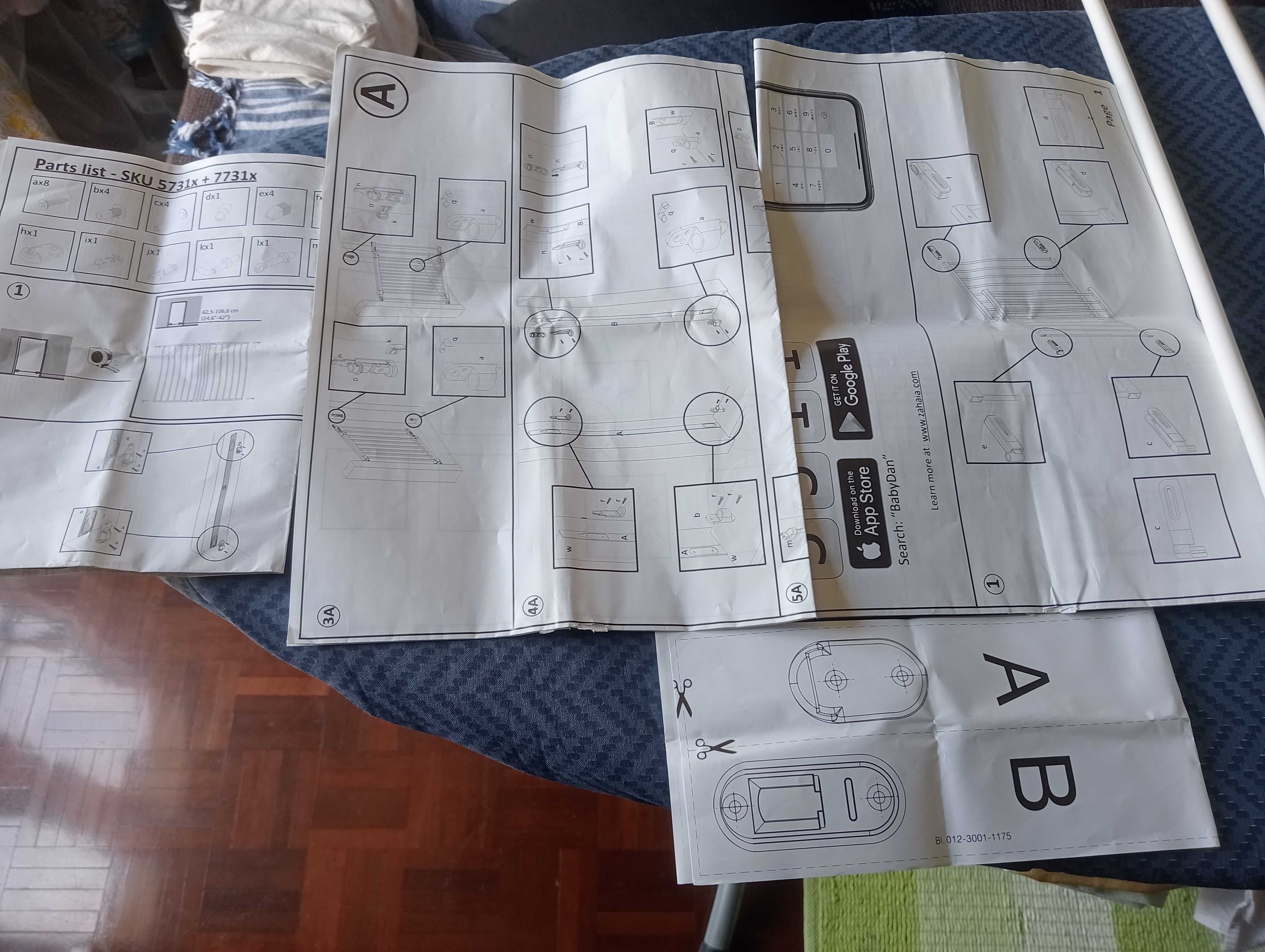 Porta (tipo Cancela) BabyDan FLEXIFIT 67-105cm