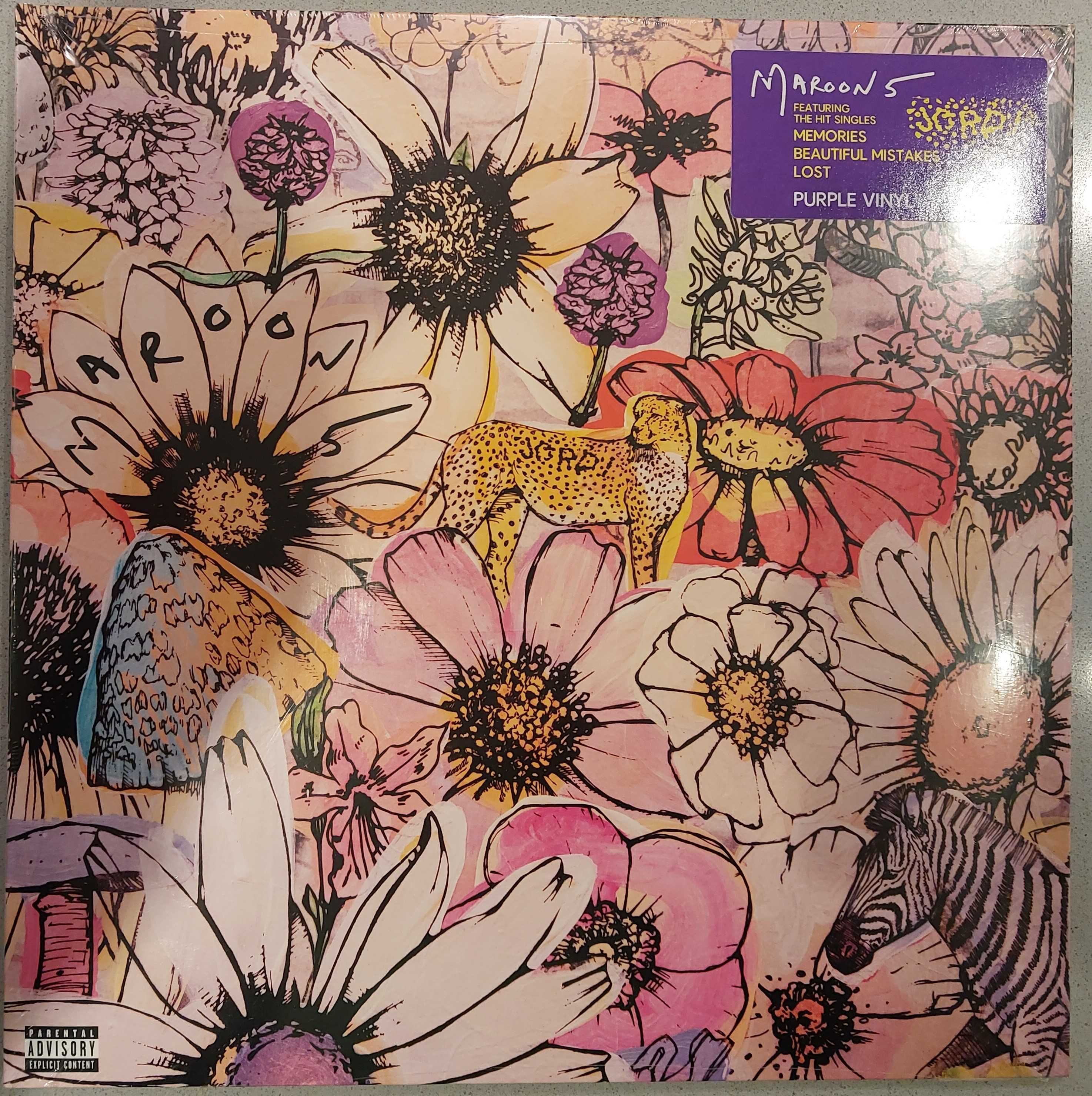 Maroon 5 Jordi Winyl LP 180gr Purple Vinyl nowa w folii