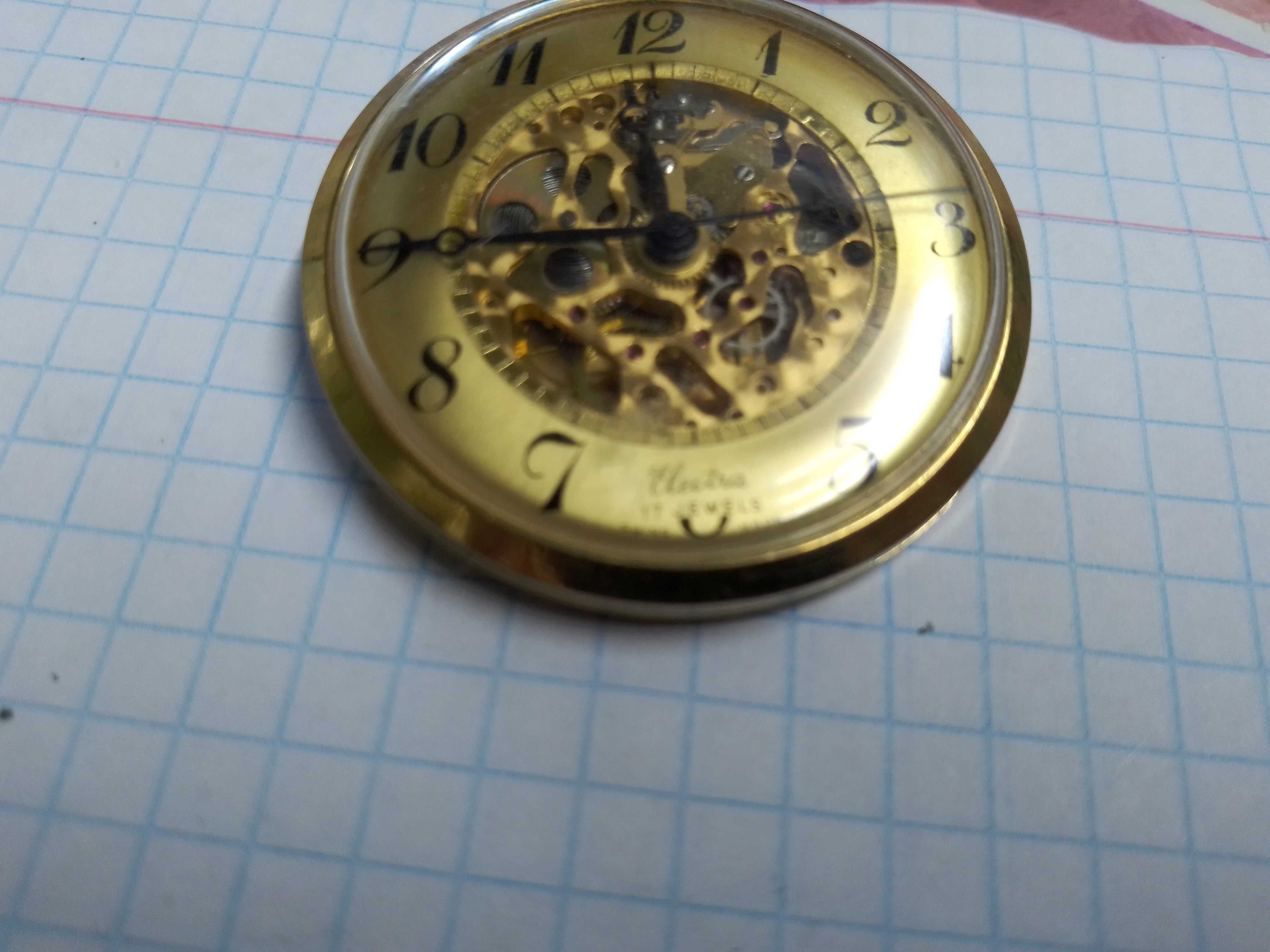 Часы карманные Оригинал Швейцарские с позолотой