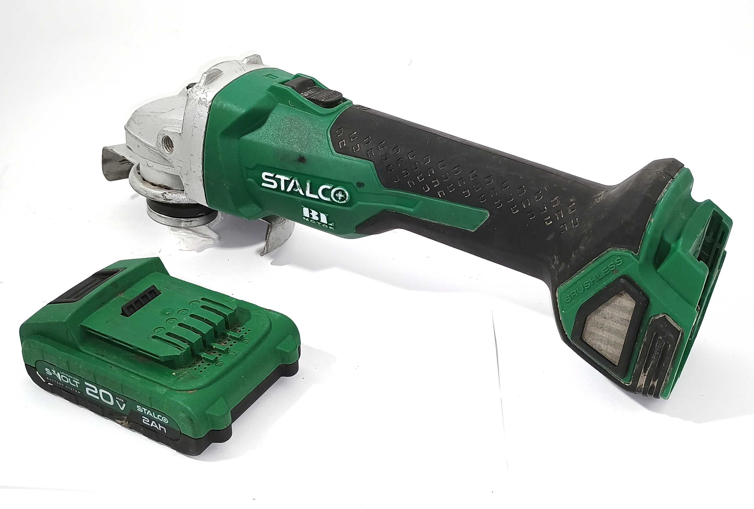 Szlifierka kątowa STALCO AGS20-125BL + Akumulator