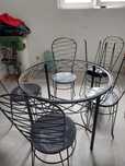 mese jardim em ferro
